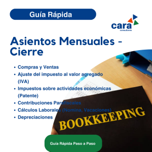 Guía Rápida Asientos Mensuales - Cierre