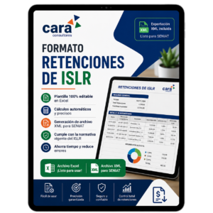 Formato – Retenciones de ISLR (XML)