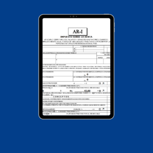 Formulario - Variación de la Retención de I.S.L.R. (ARI)
